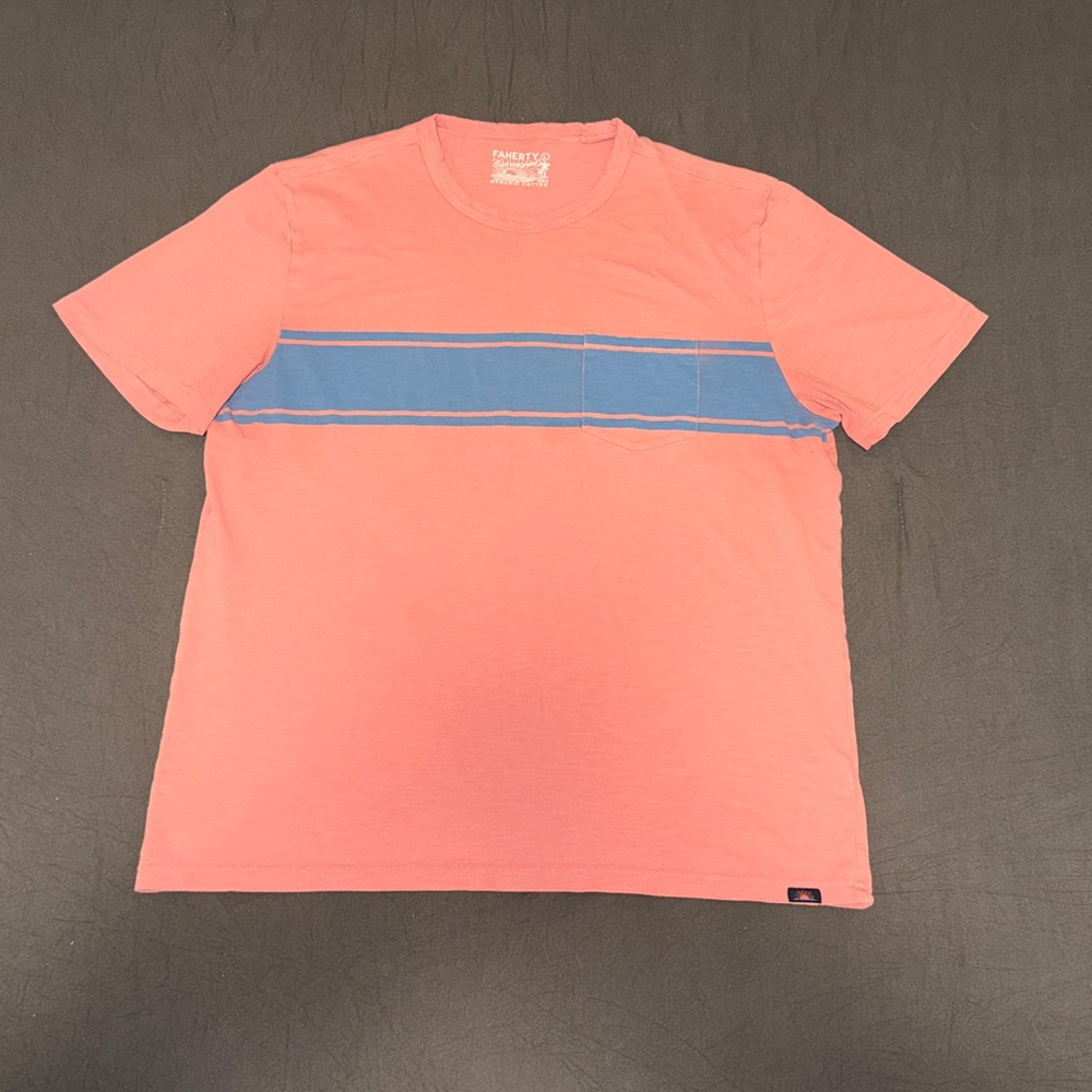 Faherty Sunwashed Regenerative Tee